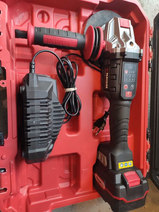 Akumulatorowa szlifierka kątowa 20 V, PWSAP 20-Li F6 zestaw