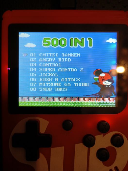 Mini consola Sup Ler anuncio