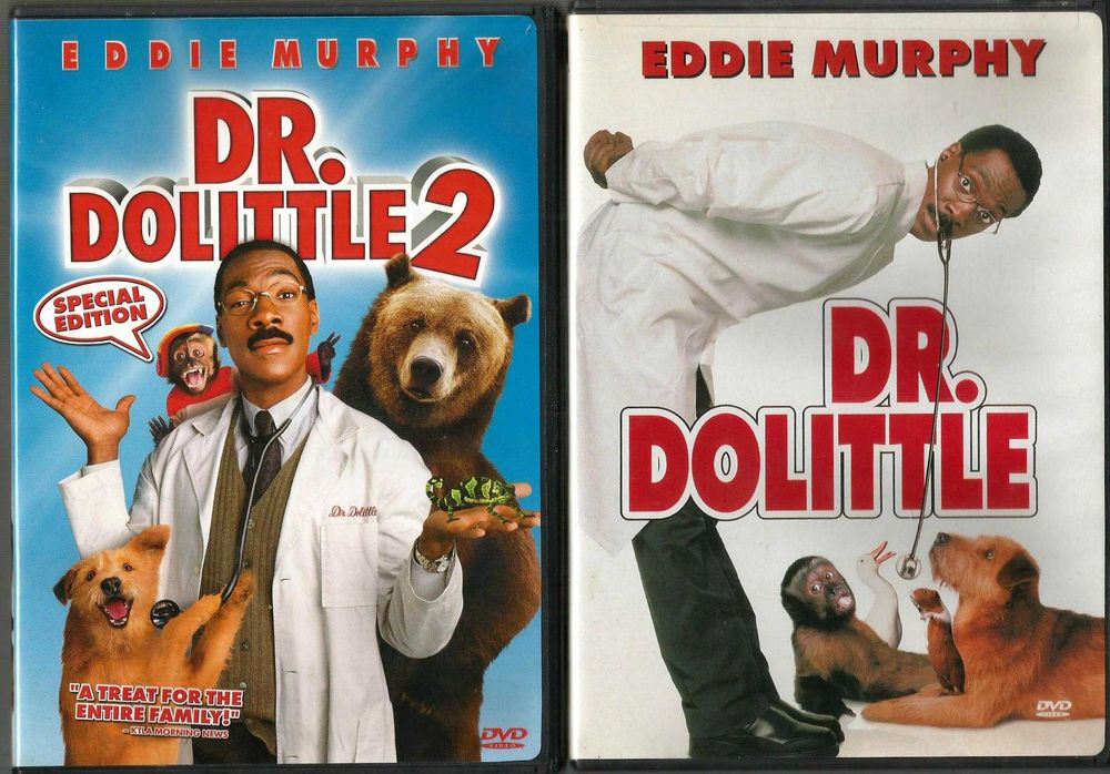 Dr Dolitte Eddy Murphy - 2 DVD´S