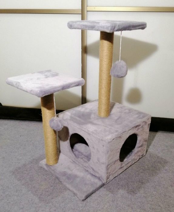Когтеточка, домик для котика, дряпка