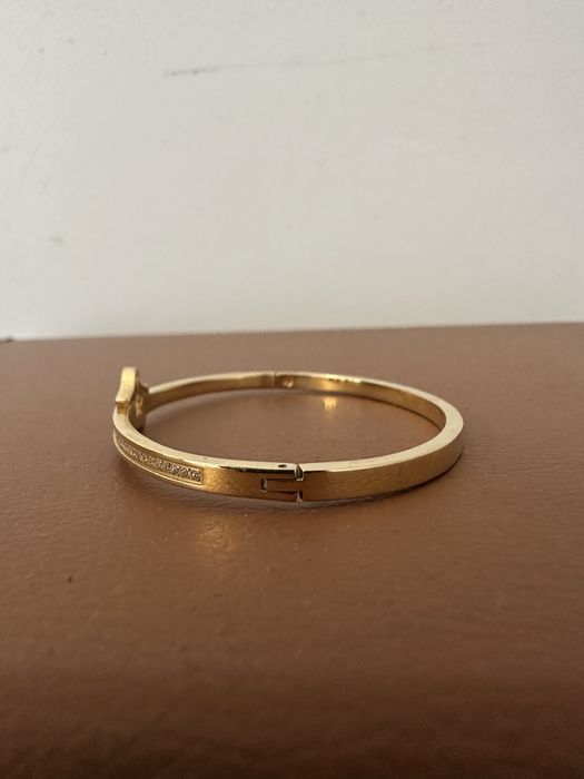 Pulseira Nomination revestida em Ouro e com pedras Zircónia