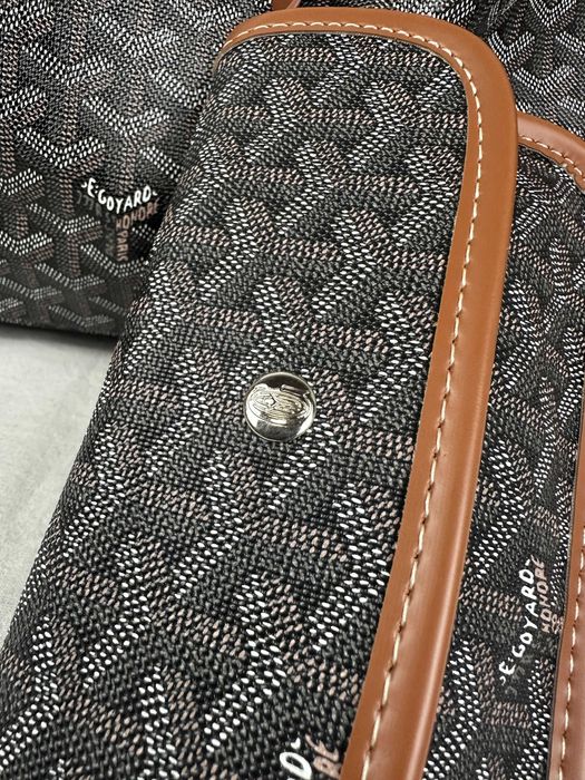 Torba biznesowa komplet Torebka damska Goyard Paris monogram cz-br