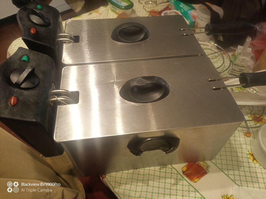 Fritadeira elétrica em bom funcionamento precisa de limpeza profunda