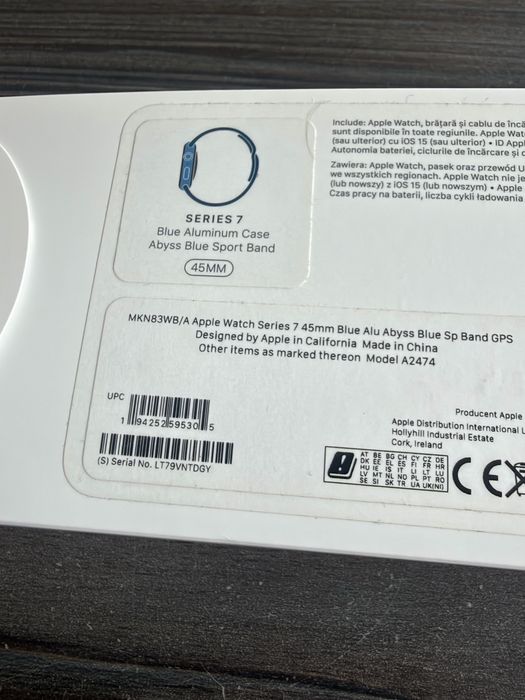 Apple Watch Series 7. 45mm