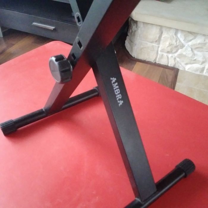 Krzesełko do keyboardu pianina Ambra 3 poziomy