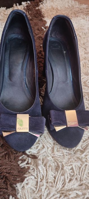 Жіночі туфлі з натуральної замші