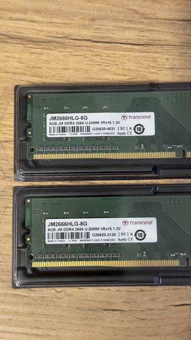 Оперативна память 8 gb Transcend