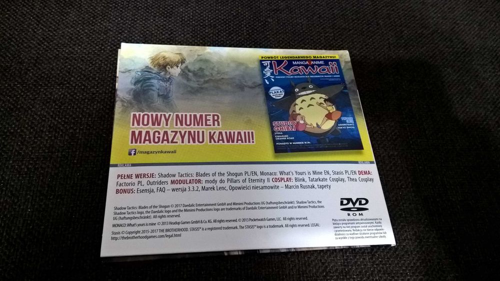 gra DVD CD-ACTION rok 2018: płyty nr 277-285 oraz 289