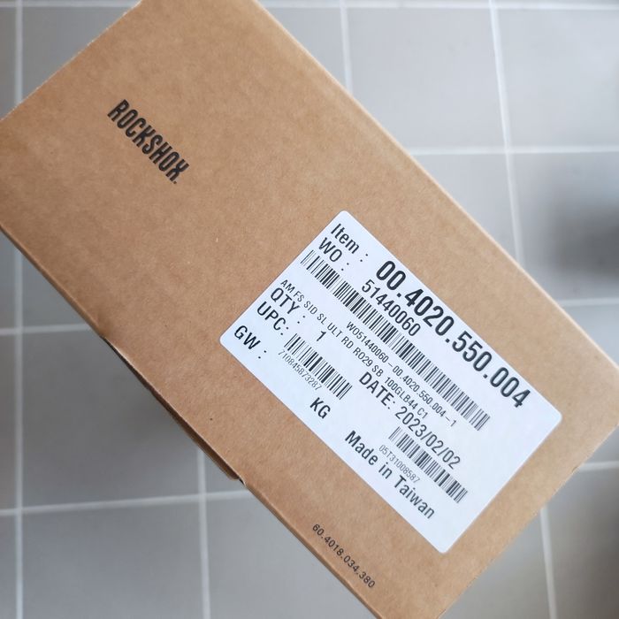 Amortyzator ROCK SHOX SID SL Ultimate Race Day 29 BOOST 100mm czarny