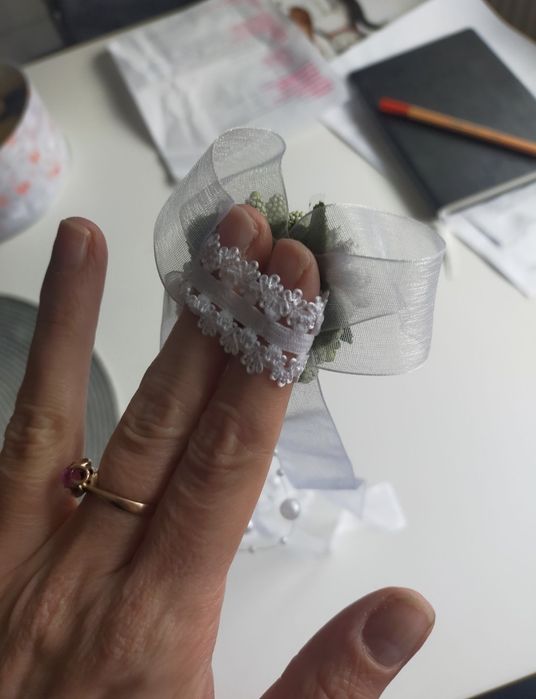 Ozdoba na świecę Chrzest