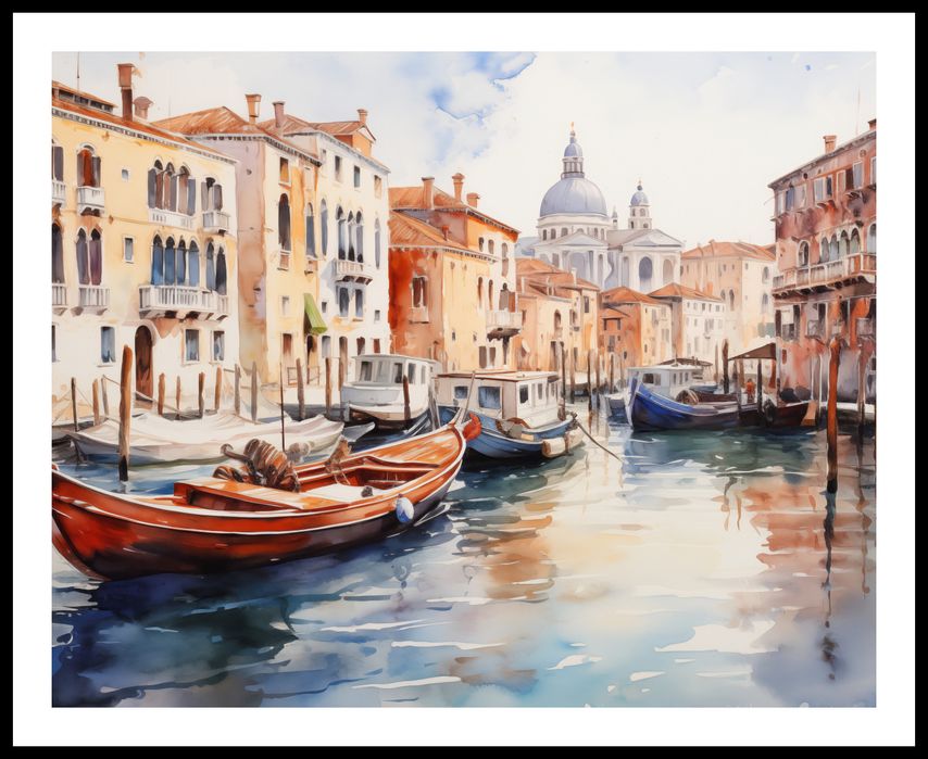 Plakat 76x60,5cm Wenecka Impresja