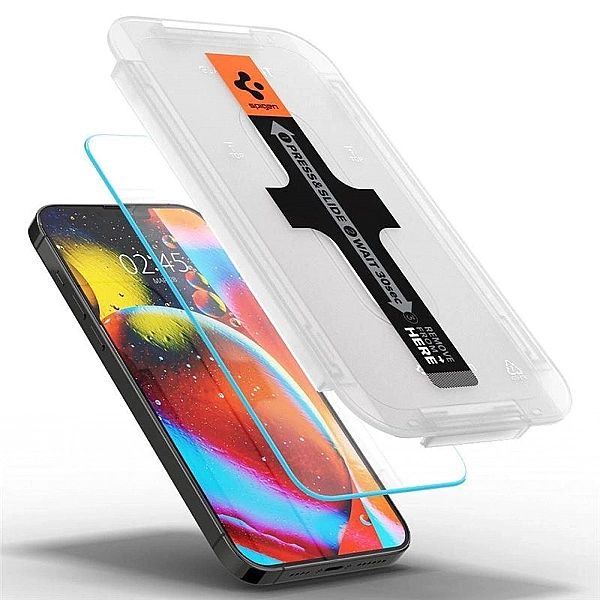 Szkło hartowane Spigen Glas.tR EZ Fit na iPhone 13 / 13 Pro / 14 - 2 s