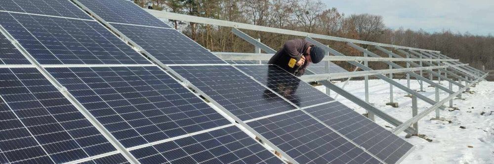Монтаж сонячних панелей / Сонячні батареї / Електростанція "під ключ"