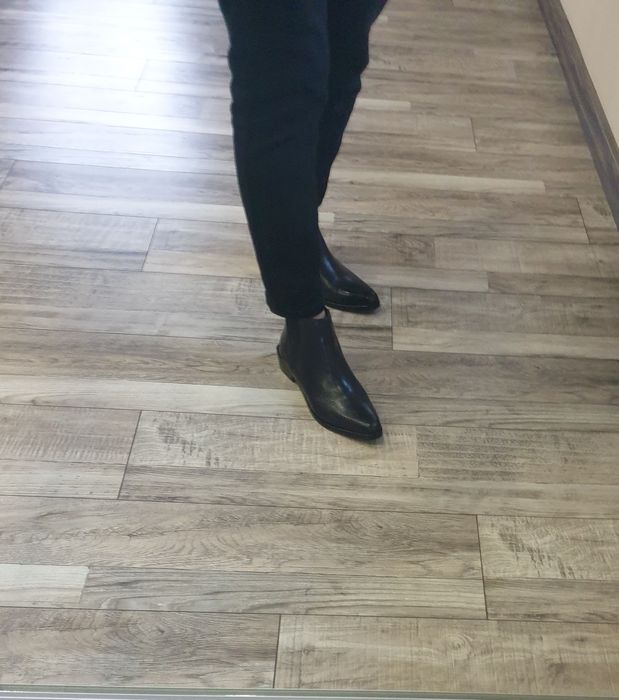 Черевики, натуральна шкіра