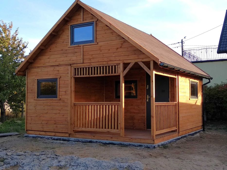 Domek Letniskowy ALEX 5x4m 5x5 5x6 domki PRODUCENT DREWNOTRIK.PL