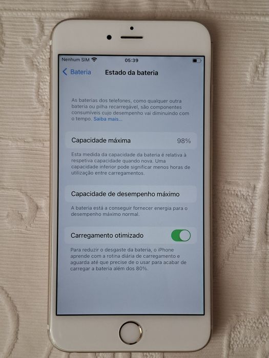 IPhone 6S Plus dourado