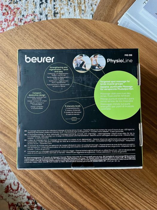 Beurer PhysioLine MG 99 Massage Gun Compact