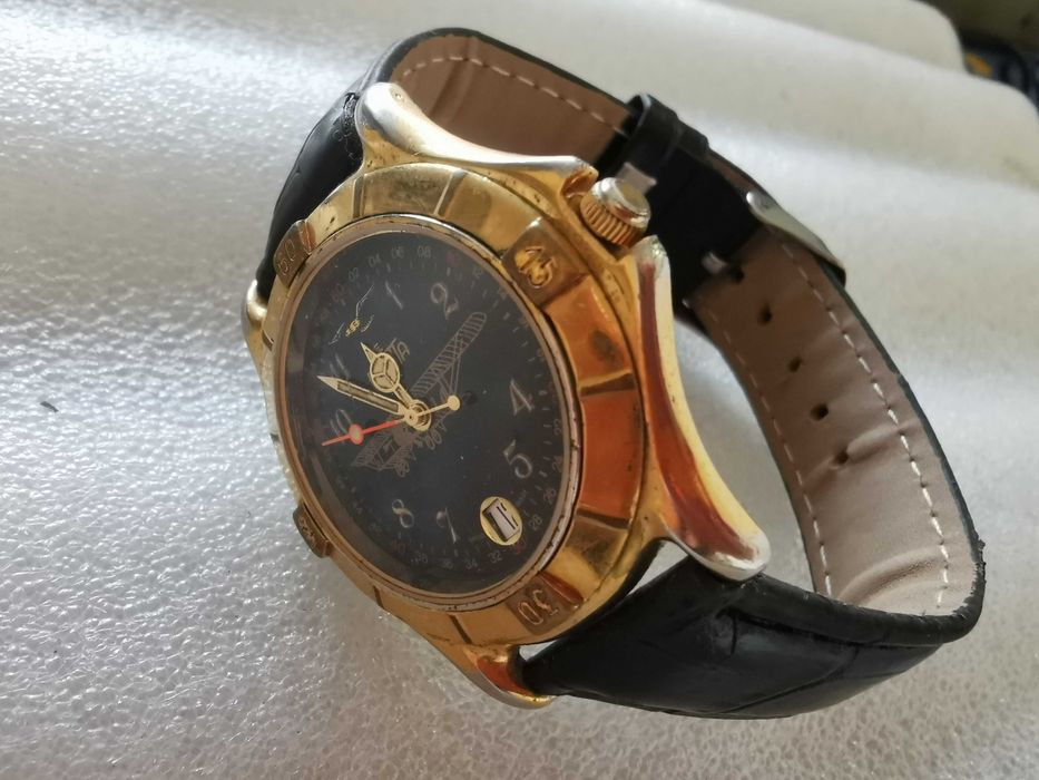 Relógio Eletta  Plaqueado  a ouro