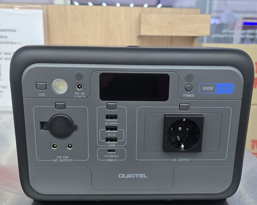 Зарядна станція Oukitel P800 / 800 Вт/ 512 ВТ год / LiFePO4 (P800)