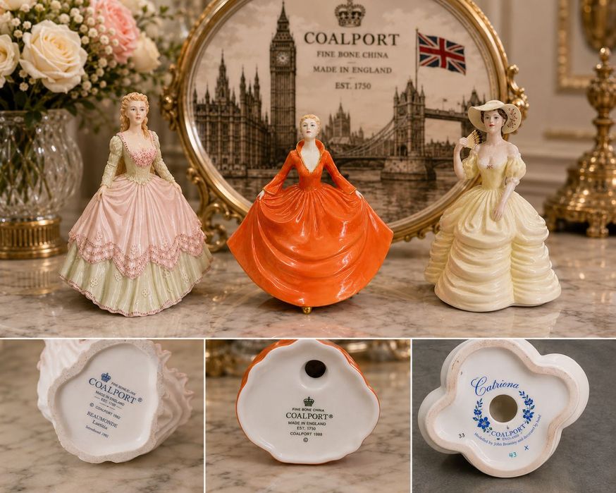 Коллекционные статуэтки COALPORT England • Fine Bone China • John Bromley