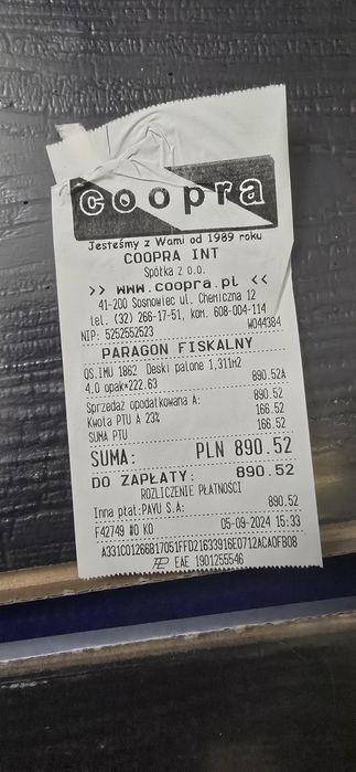 Panele quick-step czarne drewno palone