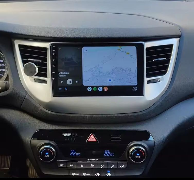 Rádio Hyundai Tucson IX35 Android 14 com GPS