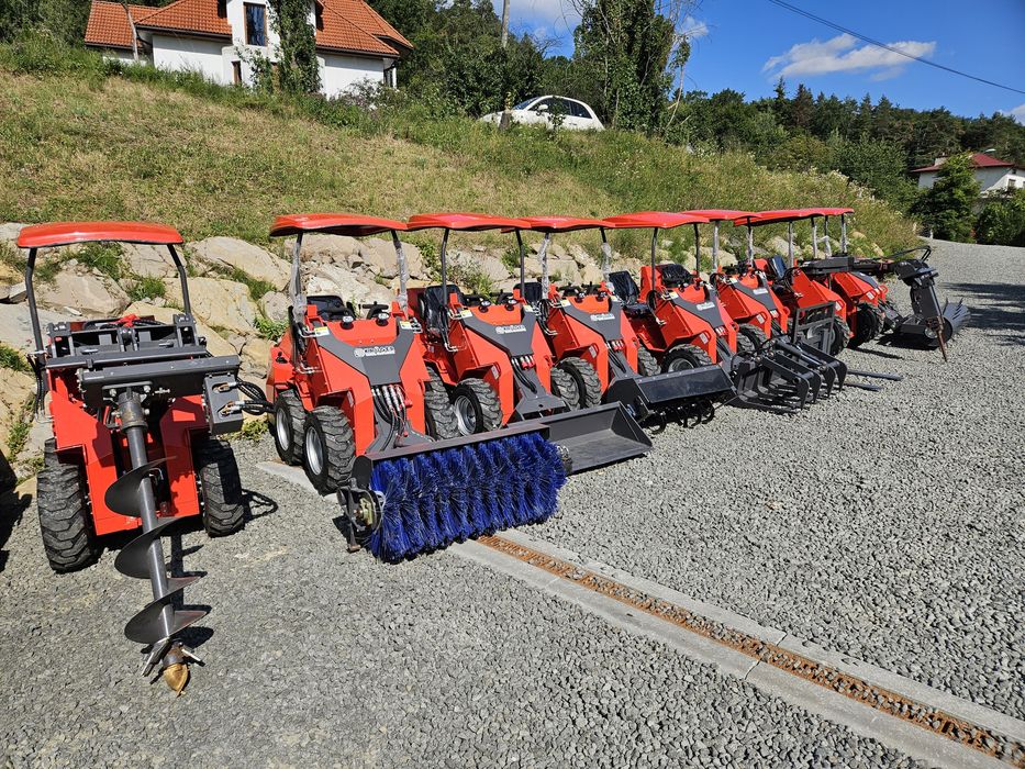 Miniładowarka ładowarka spalinowa KRÜGER XKW 480 Z wersja PREMIUM