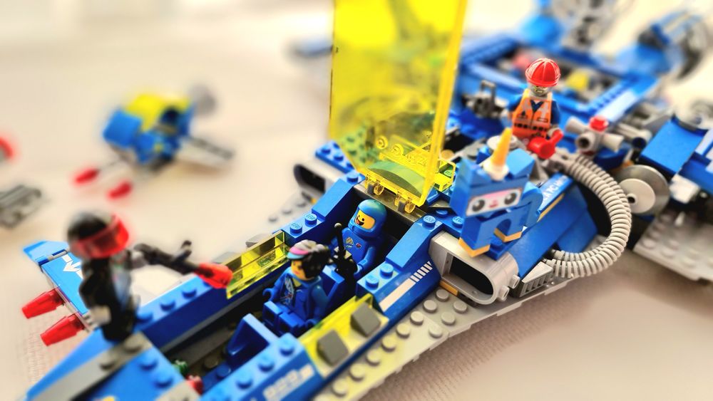 Lego 70816 używany 100% Kosmiczny Statek Benka Kraków Grzegórzki