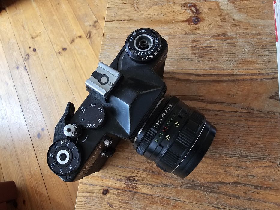 Zenit ET apart + obiektyw Helios 44M 4