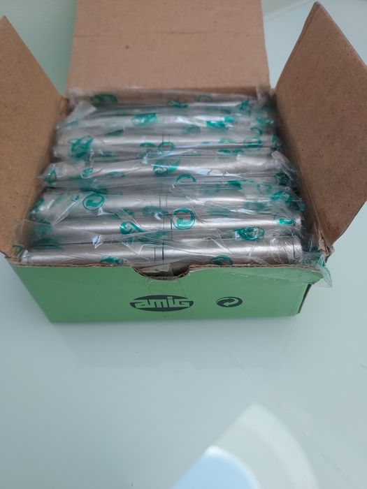 Dobradiça direita Inox 18/8 Amig
