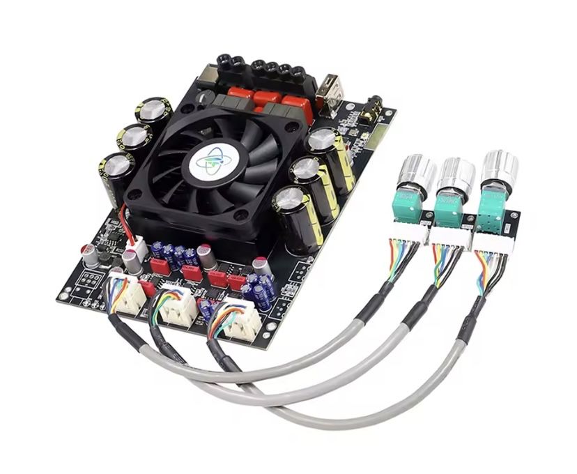 Пдсилювач потужності TPA3255, 2×300 Вт