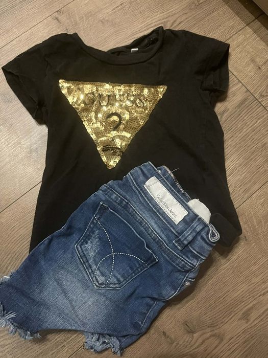 Box Ubrania Ciuszki dla dziewczynki z USA  guess Calvin Klein 18-24 m.