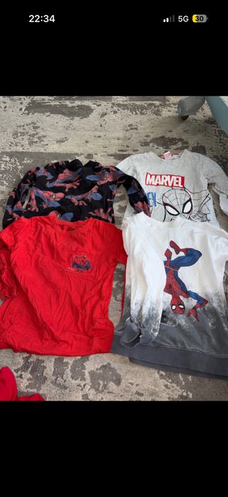Paczka ubranek Marvel 128