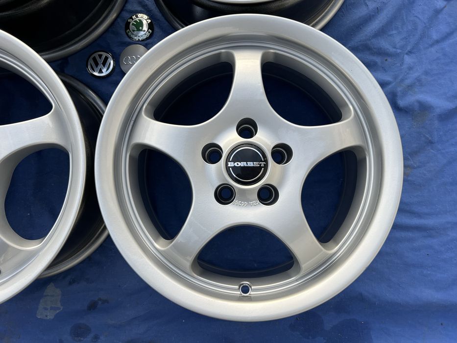 BORBET r15 5x100 VW Volkswagen Skoda Seat Audi Toyota Subaru Chrysler