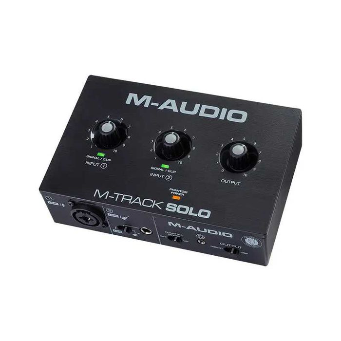 Pack M-AUDIO BX3 + M-Track SOLO - NOVO 3 anos Garantia