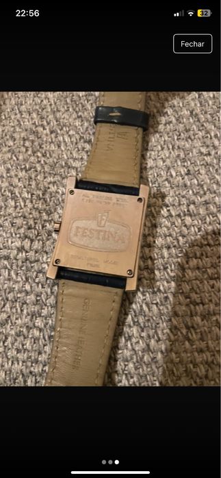 Relogio Festina azul