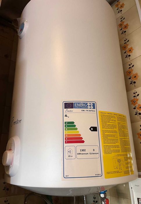 Termo-acumulador (cilindro) de 80L