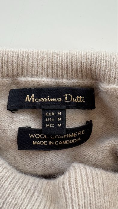 Golf Massimo Dutti welna kaszmir