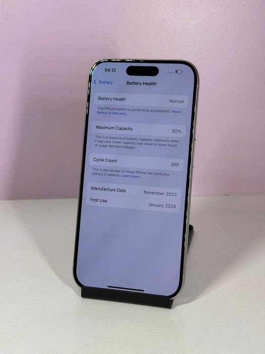 Iphone 15 pro 128 gb, ідеальний стан, айфон 15 про 128