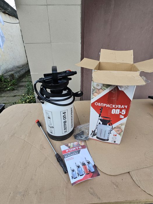 Обприскувач садовий 5,0 л, тиск 3 бари Forte ОП-5