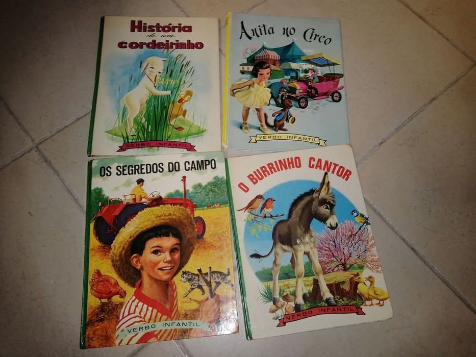 Livros antigos Anita Verbo Infantil