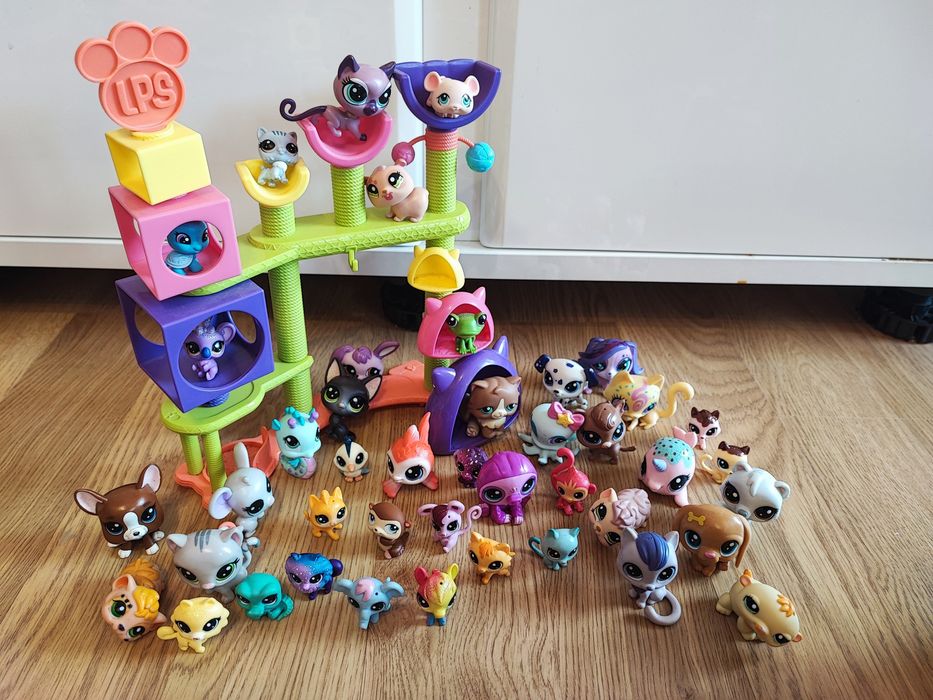 Pets shop figurki i koci plac zabaw
