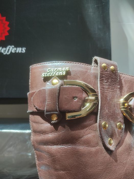 Vendo botas Carmen Steffens Pele