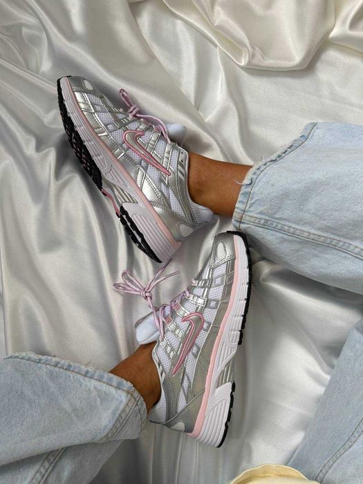АКЦІЯ! Nike P-6000 White Elemental Pink 36 37 38 39 40 41  найк п
