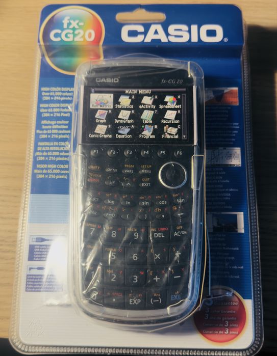 Calculadora Casio FX-CG 20