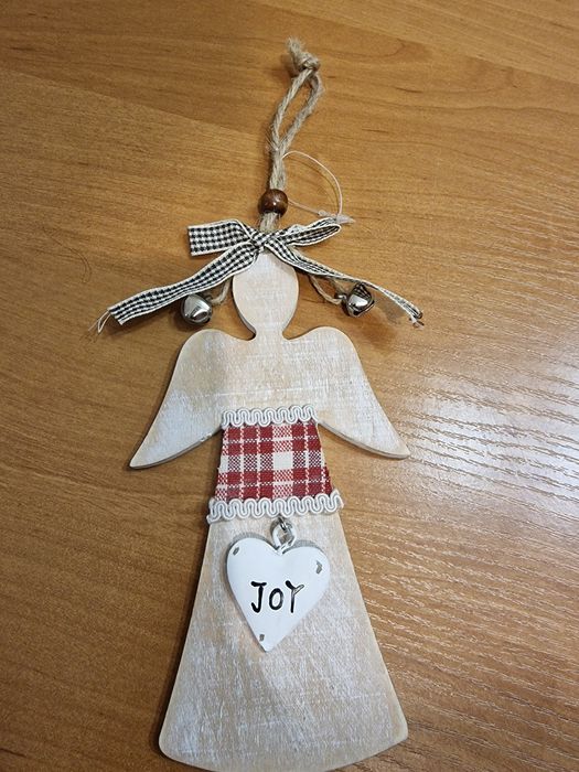 Янгол / ангел, прикраса, підвіс, на ялинку