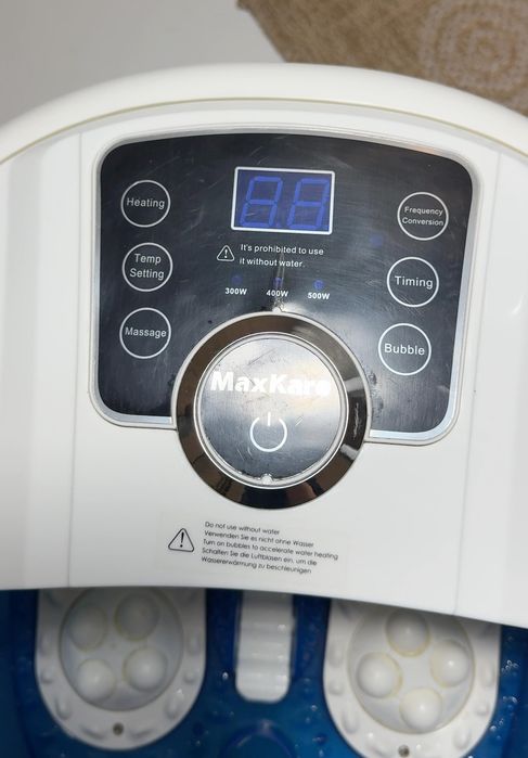 Banheira massageadora para pes