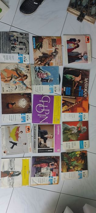 Discos vinil LP e singles