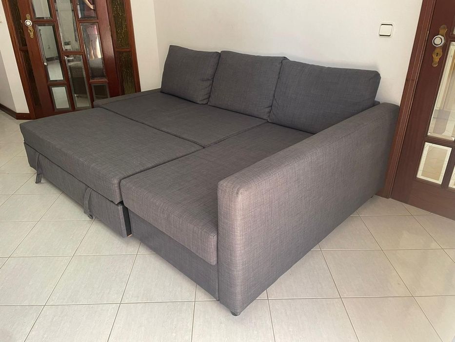 Sofá-cama c/arrumação