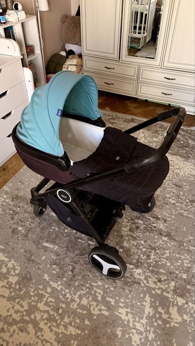 Дитяча коляска Chicco, прогулянкова коляска, автокрісло